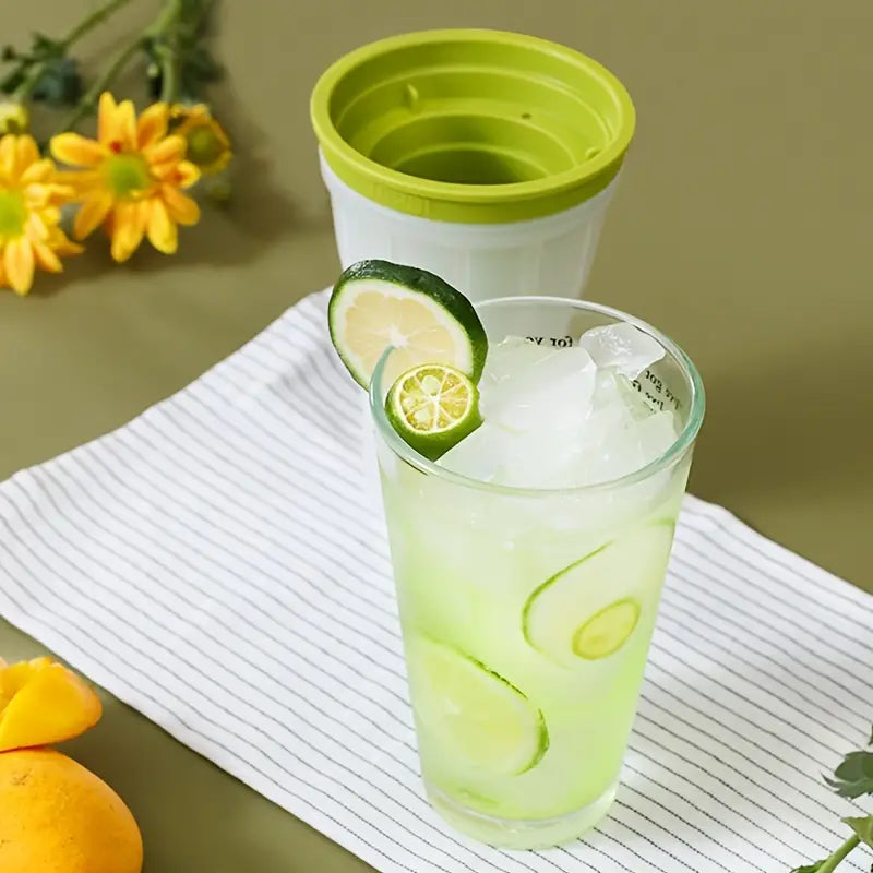 Slush Maker Cup with Anti-Spill Water Hole