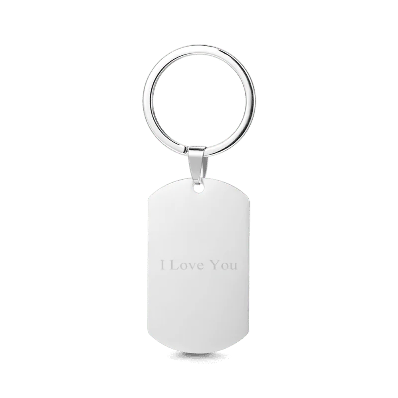 Personalized Custom Photo Keychain