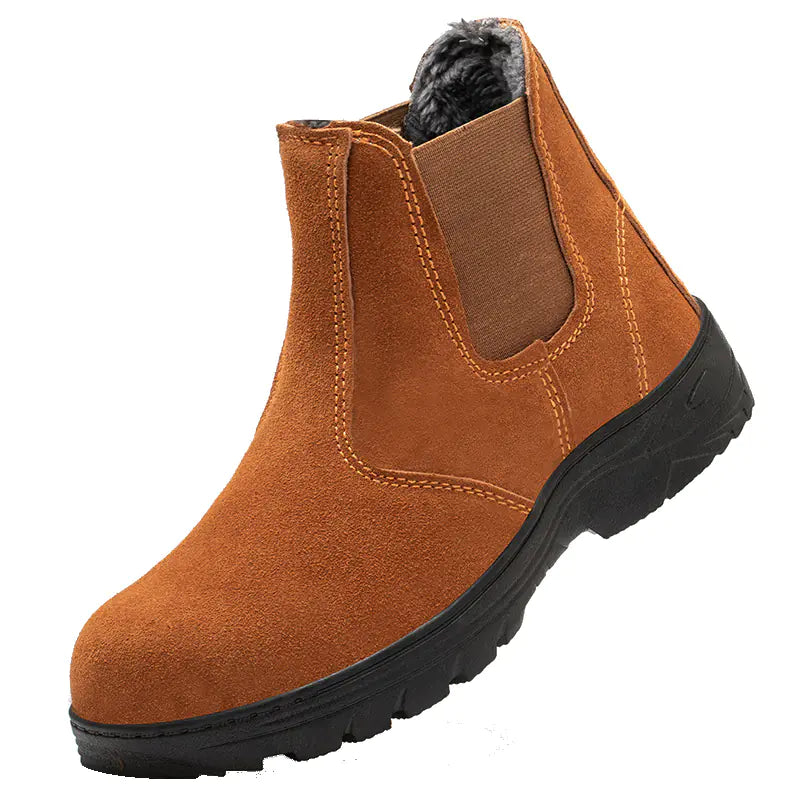 Winter Safety Work Boots with Steel Toe and Insulation