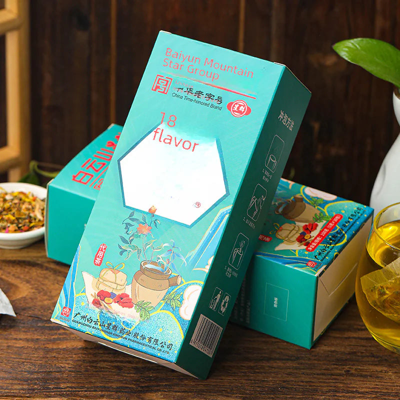 Baiyunshan Star Group 18 Flavors Health Tea Wholesale