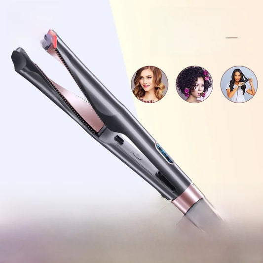 Spiral Hair Curler with Automatic Temperature Control