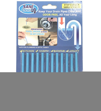 "Pipe Cleaning Stick for Bathtubs"