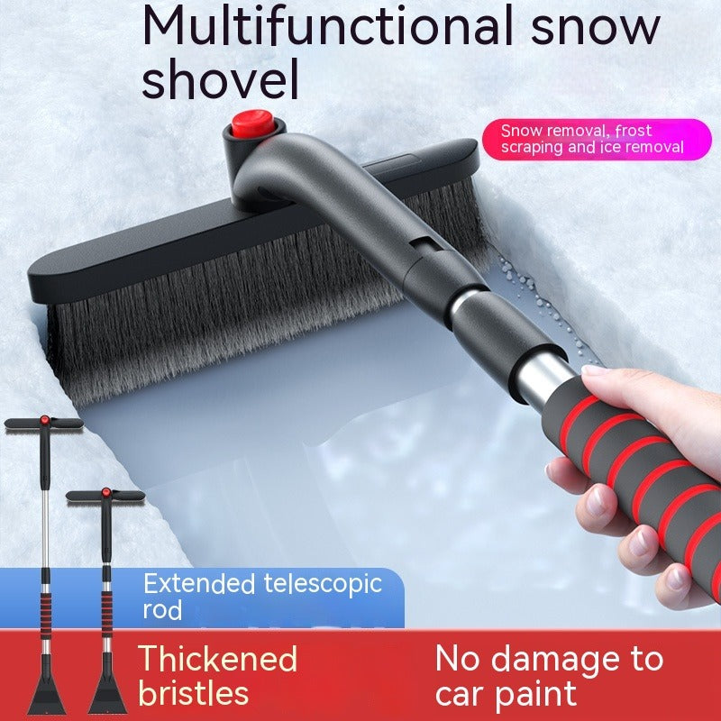 Extendable Car Ice Scraper & Snow Brush