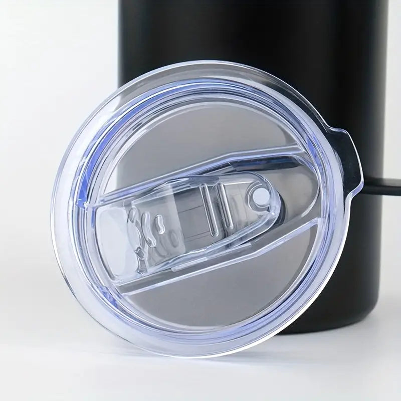 Double Wall Stainless Steel Handle Coffee Mug 6.37in