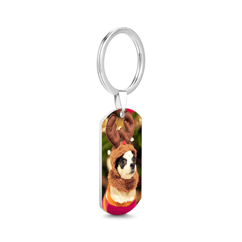 Personalized Custom Photo Keychain
