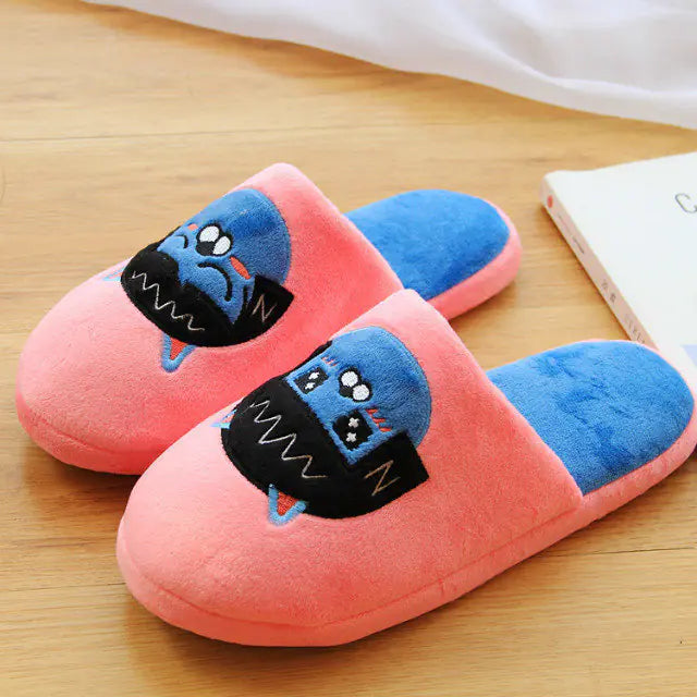 Cartoon Indoor Slippers, Non-Slip for All Seasons