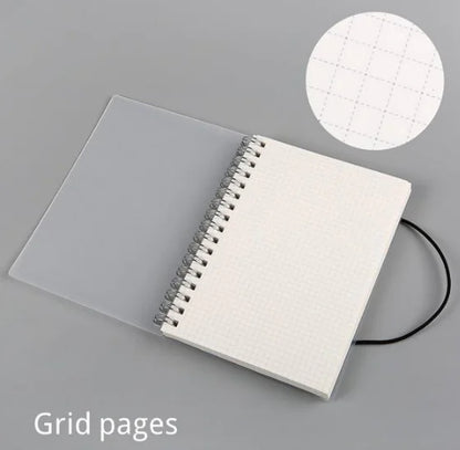 Transparent Frosted Notebook - Coil Bound Student Supplies