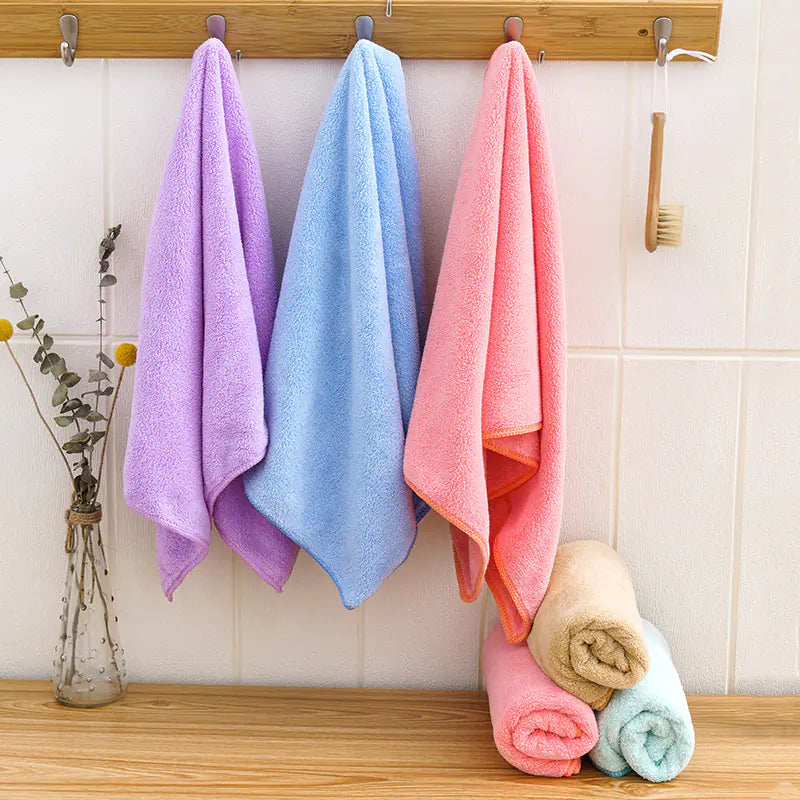 Coral Fleece Soft Large Towel 35*75cm for Face