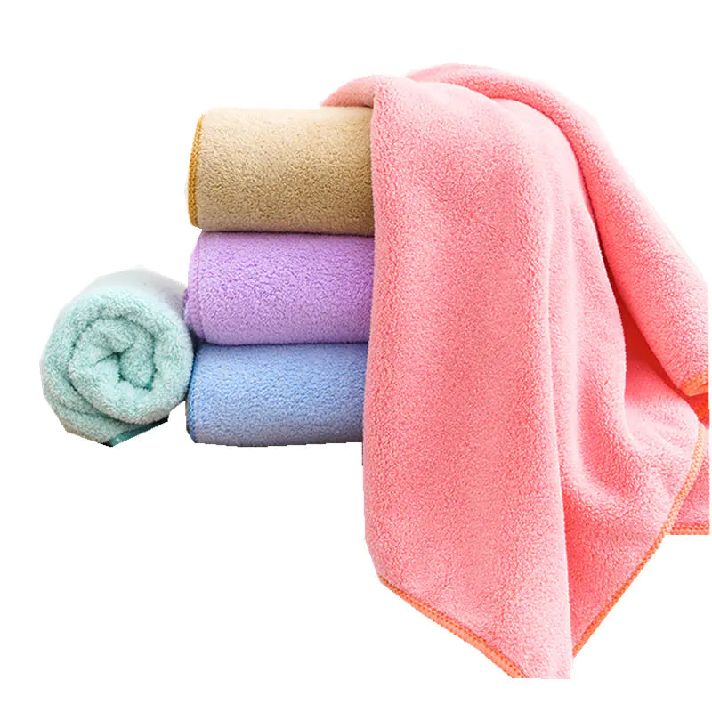 Coral Fleece Soft Large Towel 35*75cm for Face