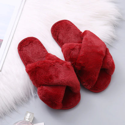 Winter Women’s Home Fashion Plush Shoes
