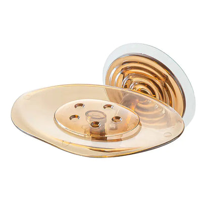 Wall-mounted Lotus Leaf Soap Storage Rack for Bathroom