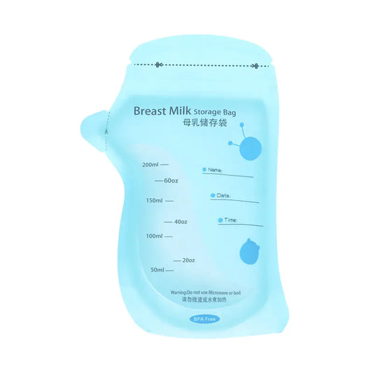30-Pack 200ml Breast Milk Storage Bags