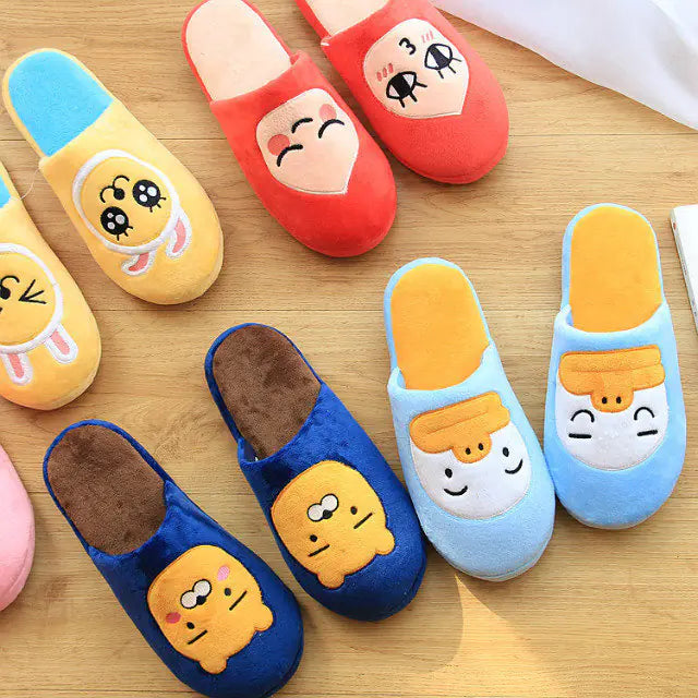 Cartoon Indoor Slippers, Non-Slip for All Seasons