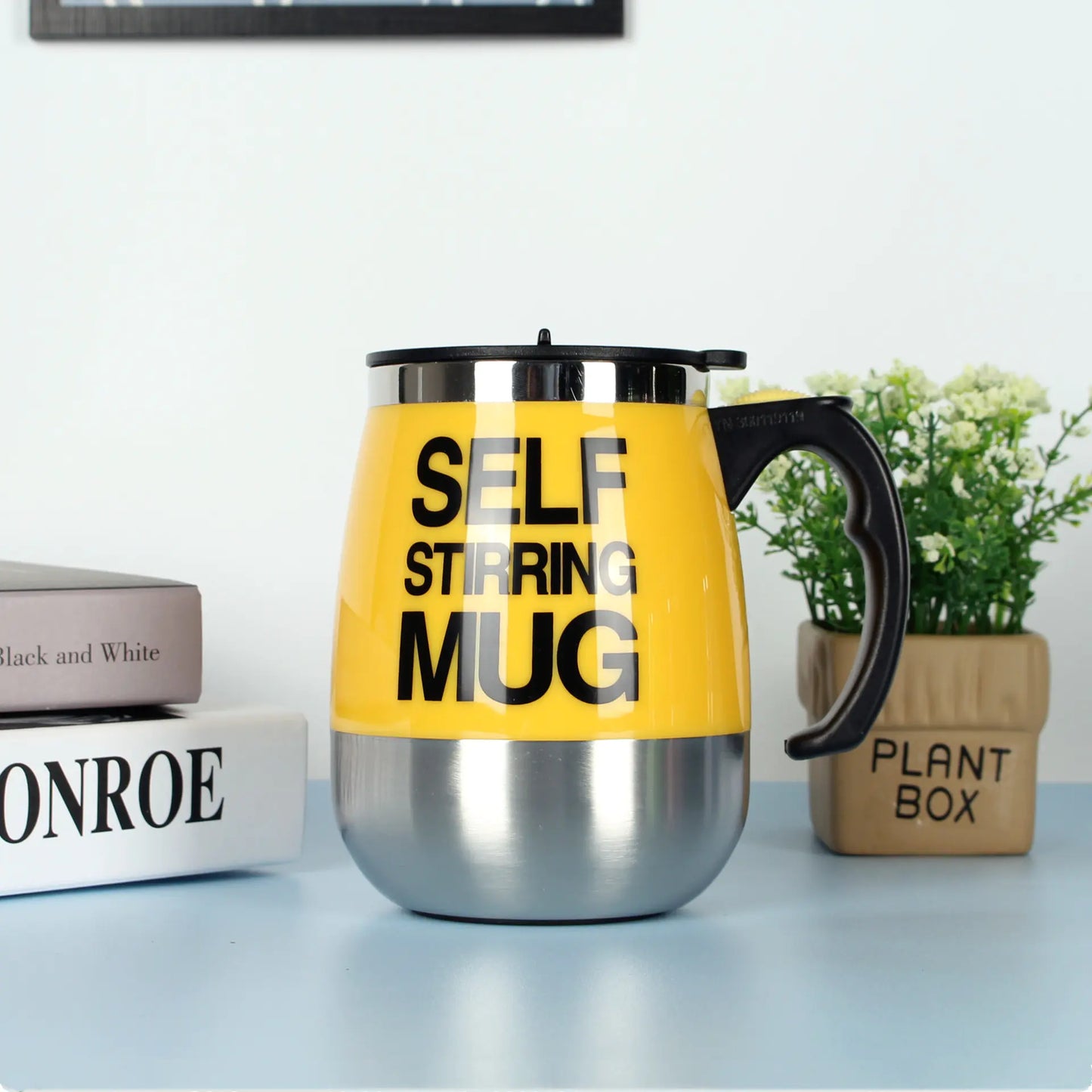 Electric Self-Stirring Coffee Mug