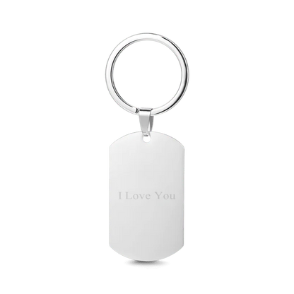 Personalized Custom Photo Keychain