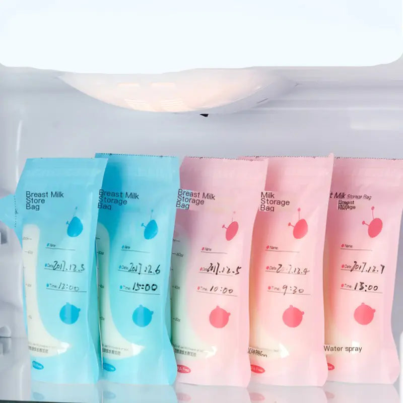 30-Pack 200ml Breast Milk Storage Bags