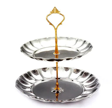 Stainless Steel Fruit and Candy Serving Tray for Home