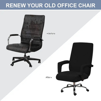 Stretchable Non-Slip Chair Cover for Home Office (1pc)