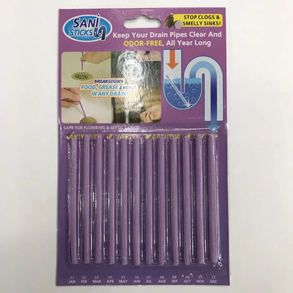 "Pipe Cleaning Stick for Bathtubs"