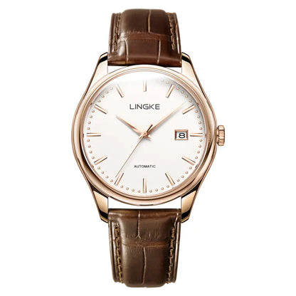 Swiss Hollow Mechanical Watch - Elegant Men's Automatic