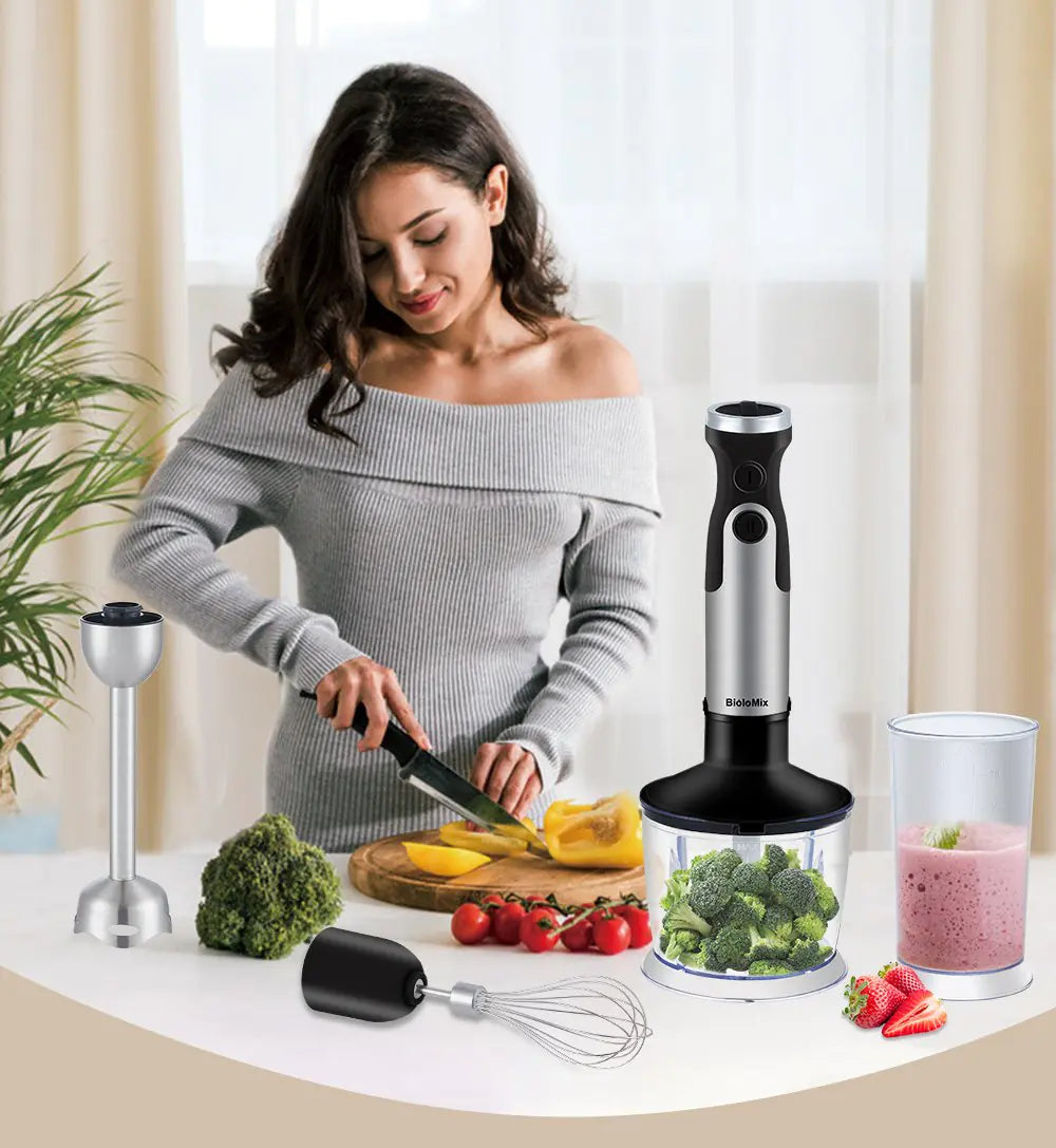 Hand Blender and Juicer Cooking Stick
