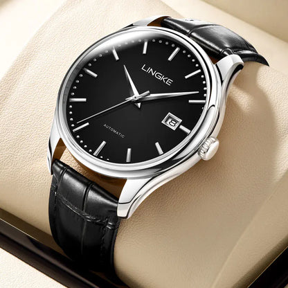 Swiss Hollow Mechanical Watch - Elegant Men's Automatic