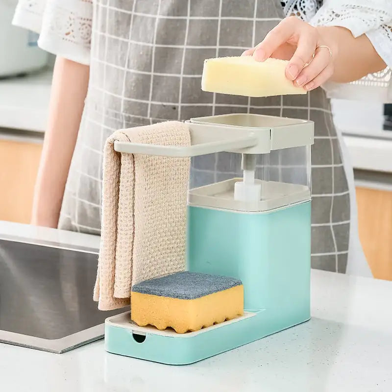Multifunctional Kitchen Cleaning Rack Combo
