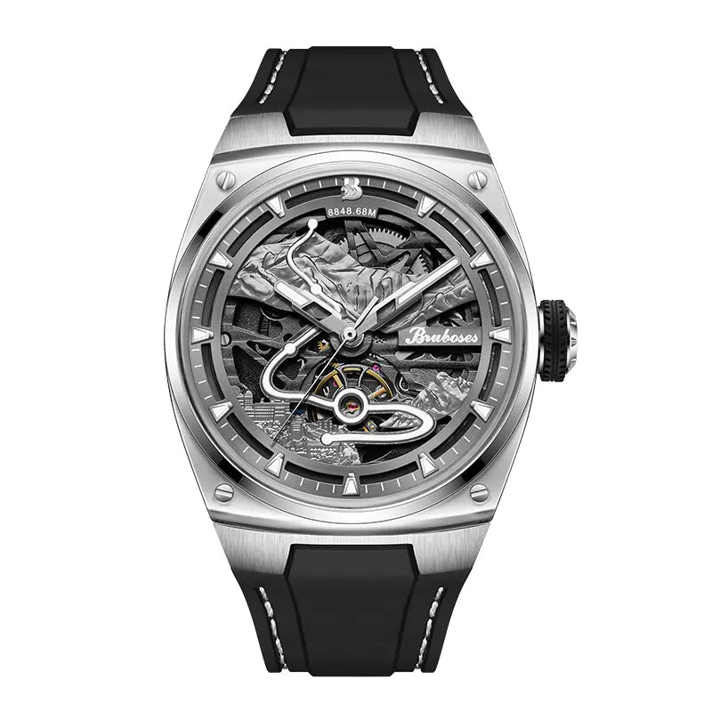 Stylish Swiss Men's Tourbillon Mechanical Watch