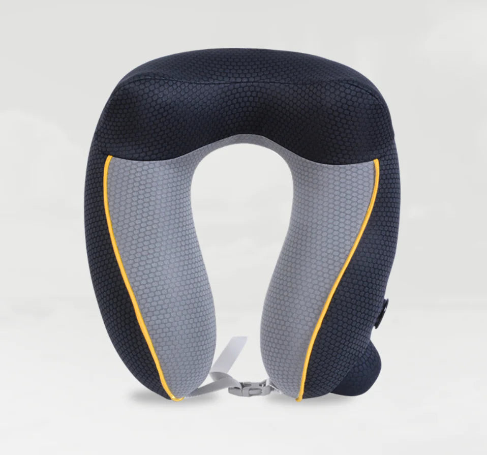Inflatable U-Shaped Neck Travel Pillow