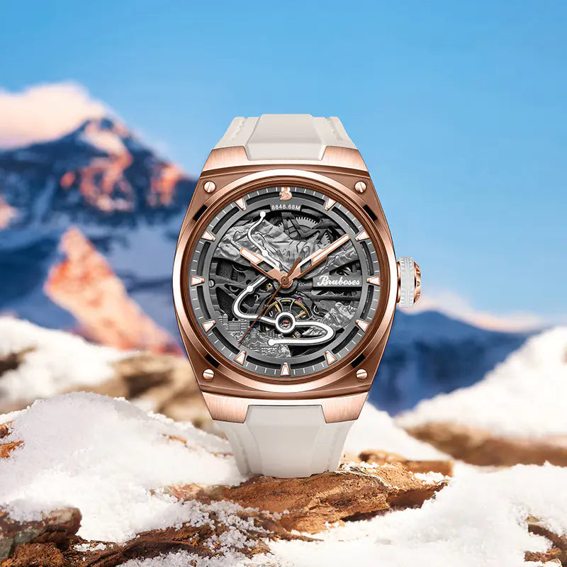 Stylish Swiss Men's Tourbillon Mechanical Watch