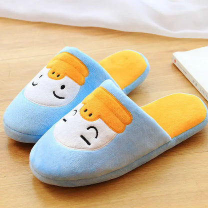 Cartoon Indoor Slippers, Non-Slip for All Seasons