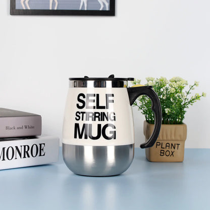 Electric Self-Stirring Coffee Mug